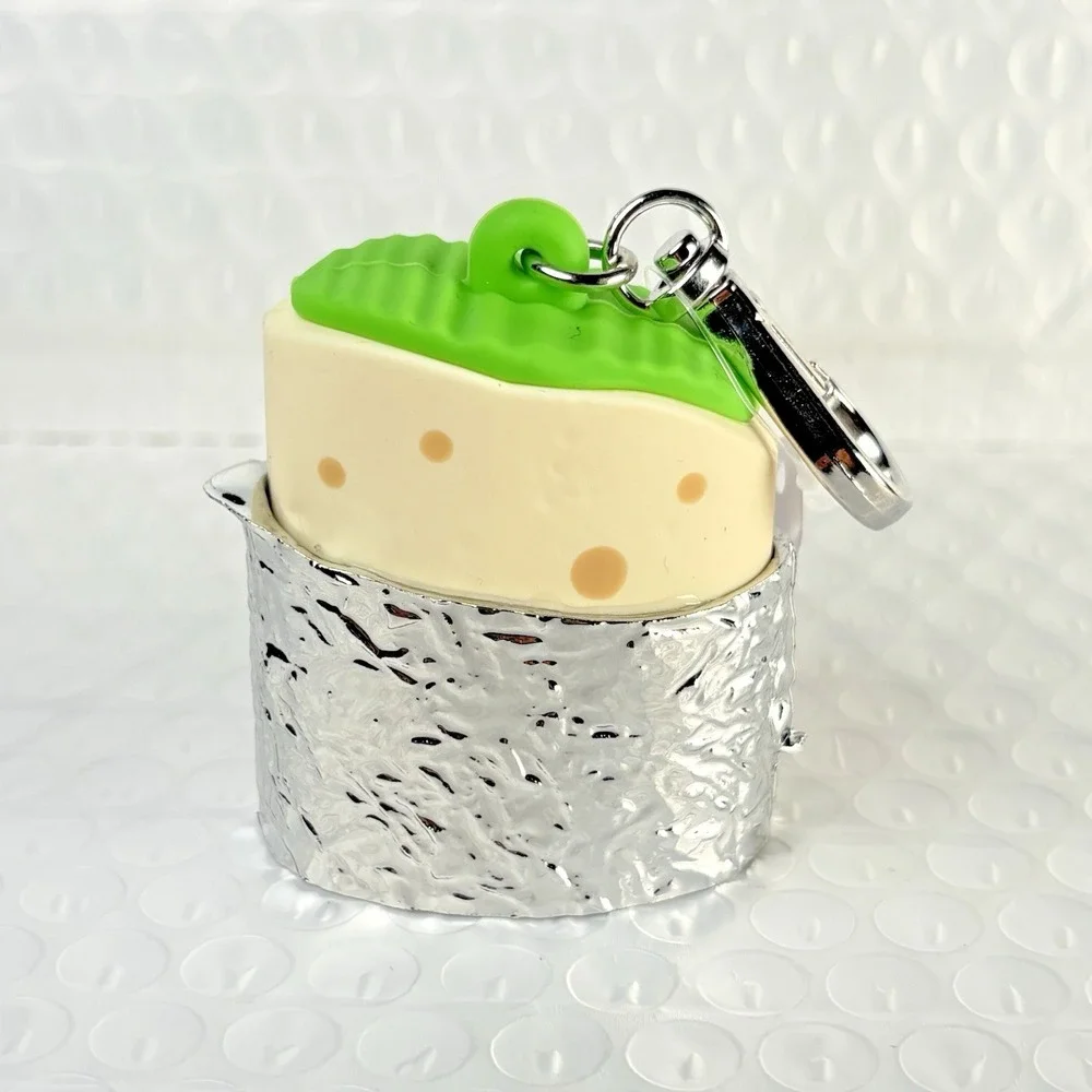 Bath & Body Works 2x Happy Burrito Pocket Back Sanitizer Holder BBW Metal Clip